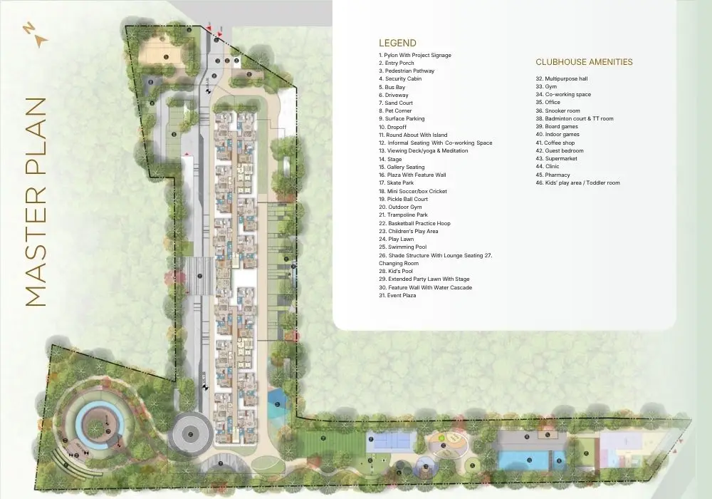 Codename Sleek by Amberstone Properties master plan